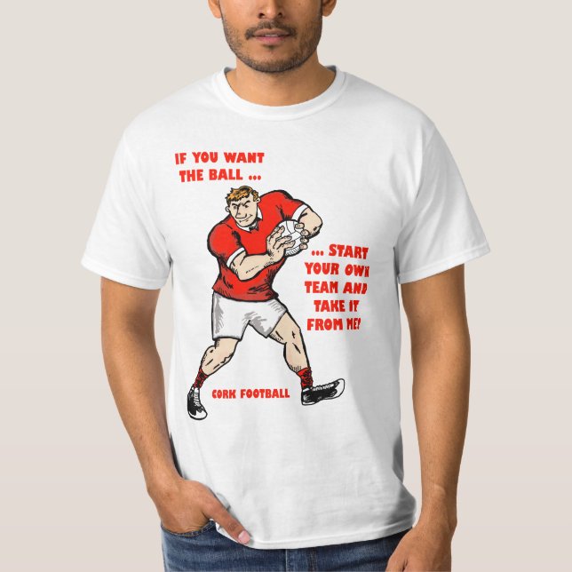 Cork Gaelic Football T-Shirt (Front)