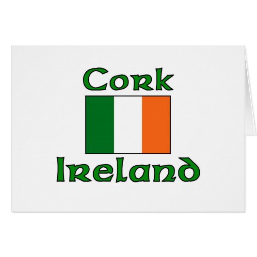 Cork, Ireland Cards (Front Horizontal)