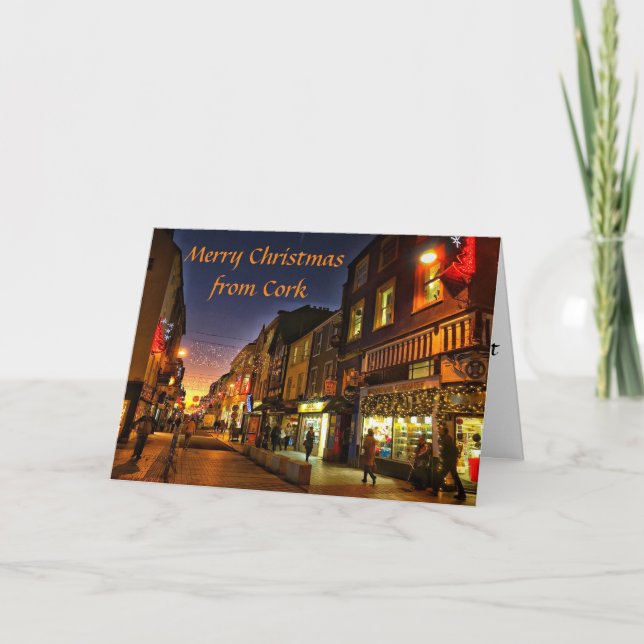 Cork, Ireland Christmas Card (Front)