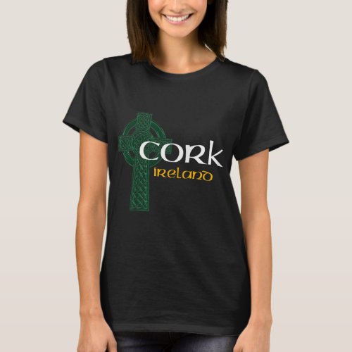 Cork Ireland County Celtic Gaelic Football and Hur T_Shirt