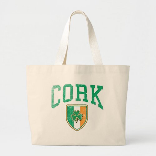 CORK Ireland Large Tote Bag