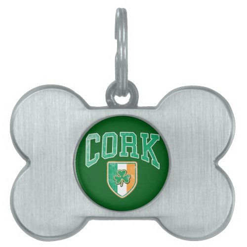 CORK Ireland Pet Name Tag