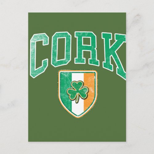 CORK Ireland Postcard