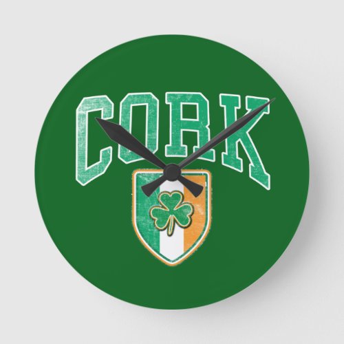 CORK Ireland Round Clock