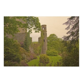 Cork  Ireland. The Infamous Blarney Castle 2 Wood Wall Decor by takemeaway at Zazzle