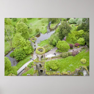 Cork, Ireland. The infamous Blarney Castle Poster