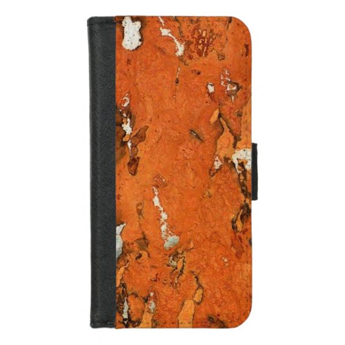 Cork Natural Neutral Brown iPhone 87 Wallet Case