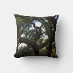 Cork Oak Or Tree Of The Cork, Elegant Tree Throw Pillow at Zazzle