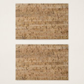 Cork-oak pattern (Front & Back)