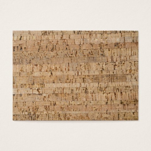 Customizable Cork-oak texture business cards