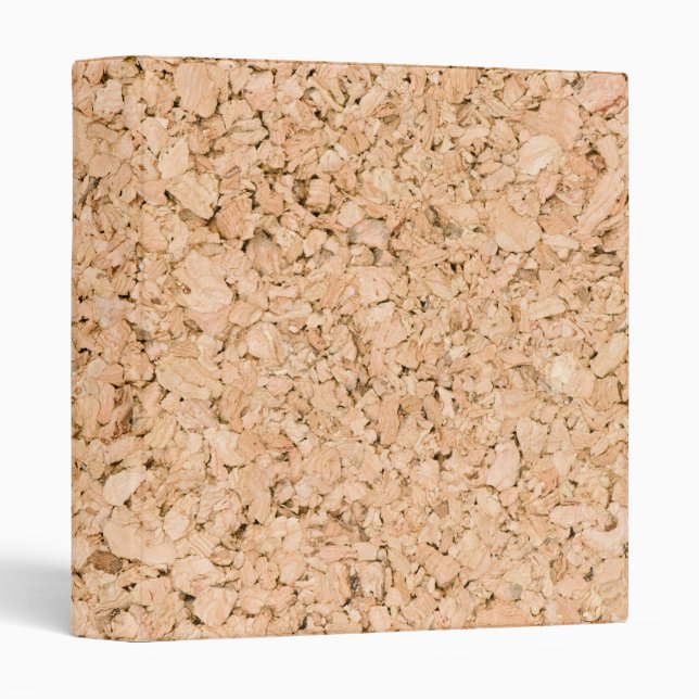 Cork oak pattern binder (Front/Spine)