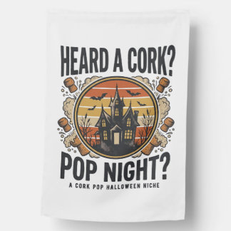 Cork Pop Halloween Haunted House Vintage Shirt_1 Flag