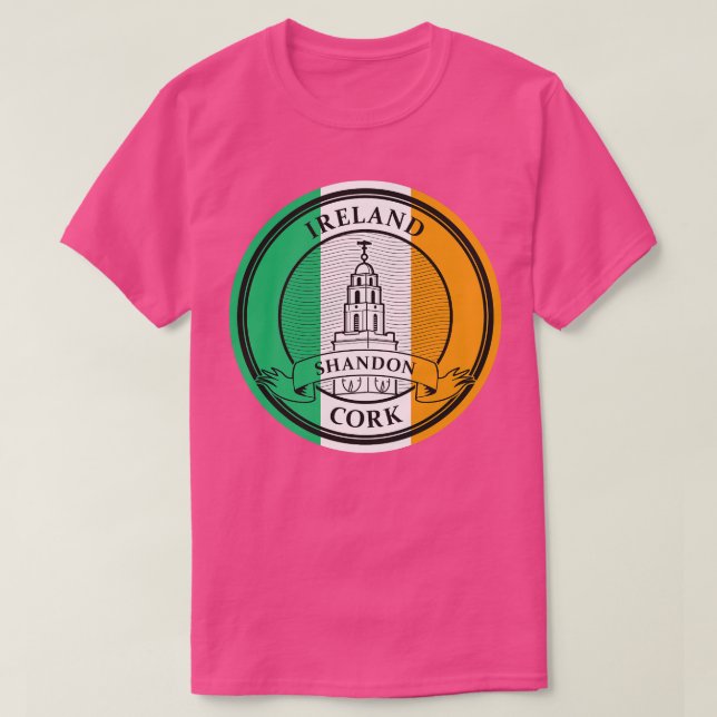Cork Republic of Ireland T-Shirt (Design Front)