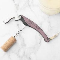 Cork Screw Wedding Favors Thank You Waiter's Corks