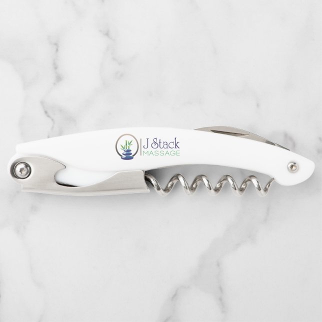 Cork Screw with foil cutter Waiter's Corkscrew (Front)