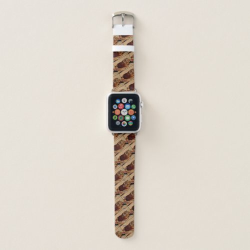 Corkboard Look Guinea Pig Apple Watch Band