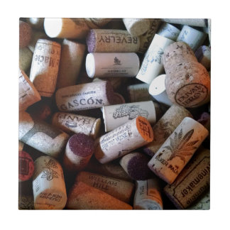 Corks a plenty ceramic tile