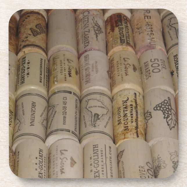 Corks Beverage Coaster (Front)