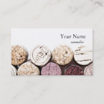 Corks Winemaking Sommelier Business Card at Zazzle