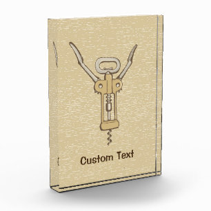 Corkscrew Acrylic Award