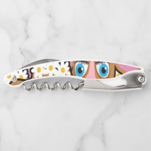 Corkscrew Bottle Opener Cow