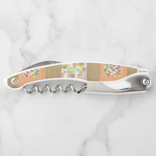 Corkscrew Bottle Opener Pastel
