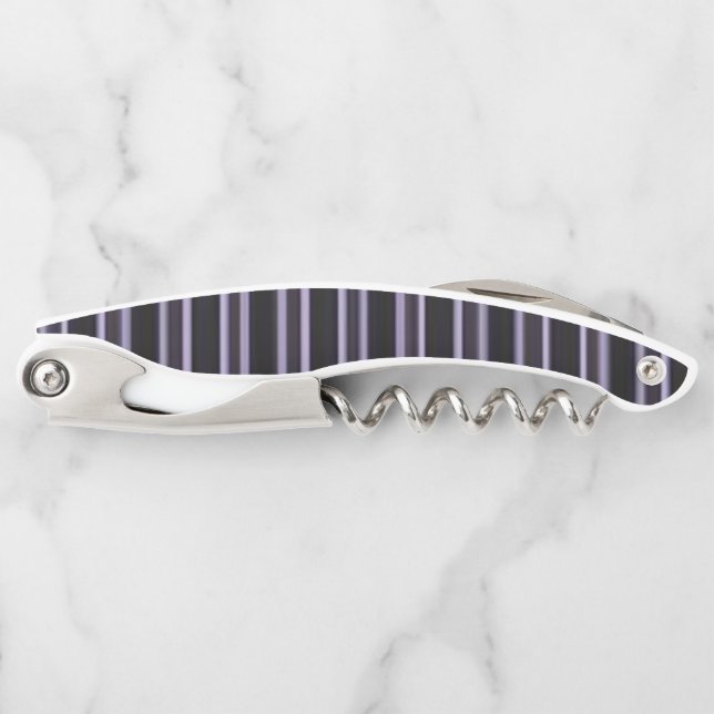 Corkscrew Bottle Opener Stripe (Front)