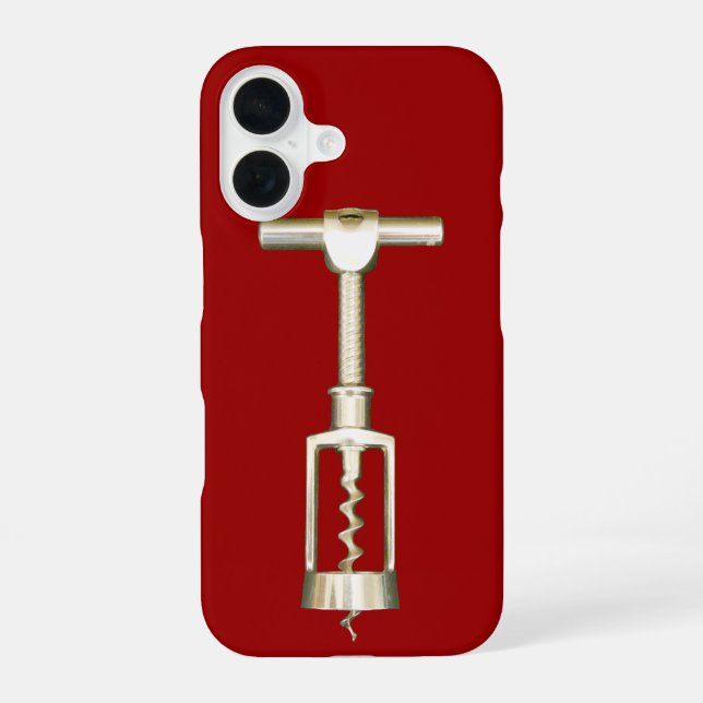 Corkscrew Iphone Case (Back)