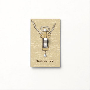 Corkscrew Light Switch Cover