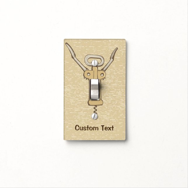 Corkscrew Light Switch Cover (In Situ)