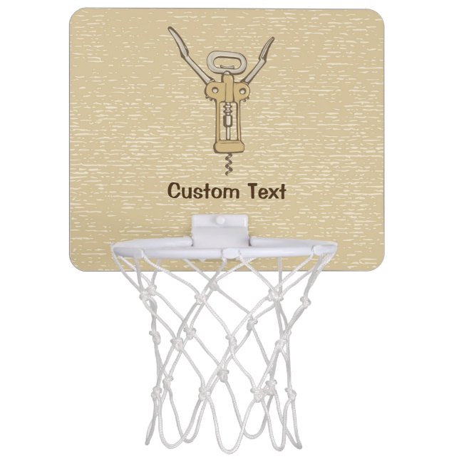 Corkscrew Mini Basketball Hoop (Front)