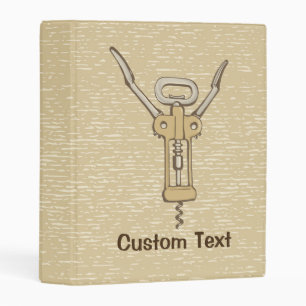 Corkscrew Mini Binder
