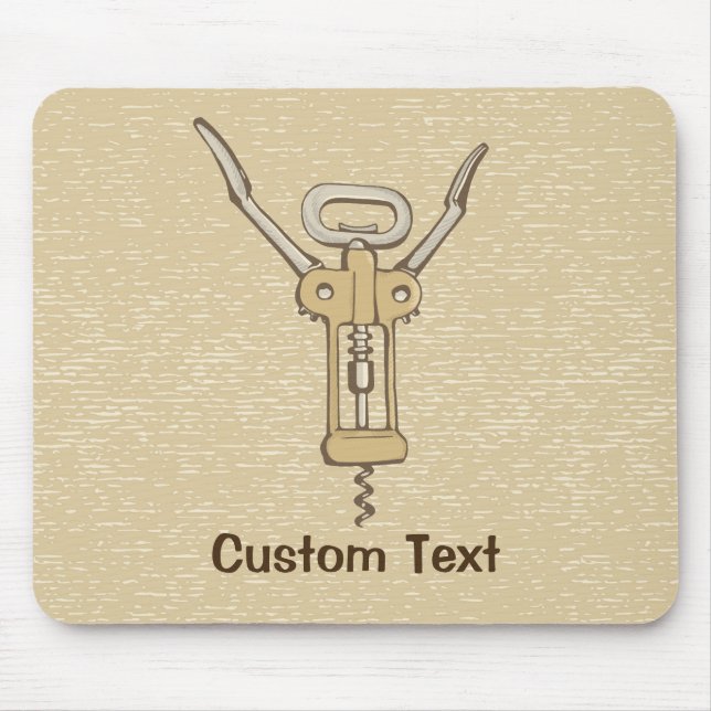 Corkscrew Mouse Pad (Front)