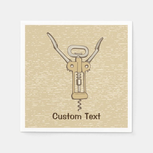 Corkscrew Napkins (Front)
