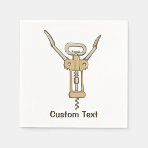 Corkscrew Napkins