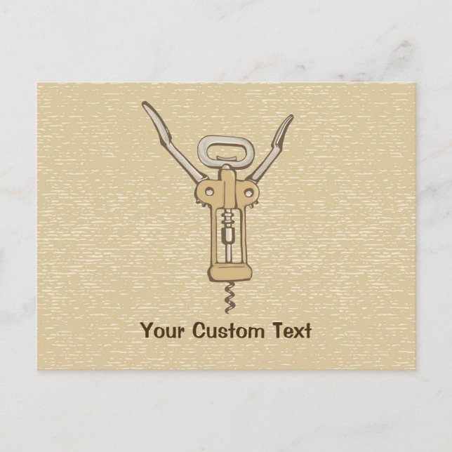 Corkscrew Postcard (Front)
