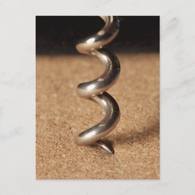 Corkscrew. Postcard (Front)
