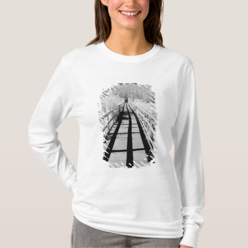 Corkscrew Swamp Sanctuary boardwalk Florida T_Shirt