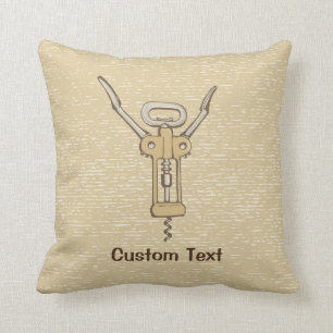 Corkscrew Throw Pillow