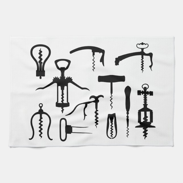 Corkscrews Towel (Horizontal)