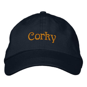 Corky Embroidered Baseball Hat