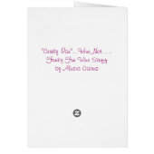 "Corky Rae".....Wine Not..... Cards (Back)