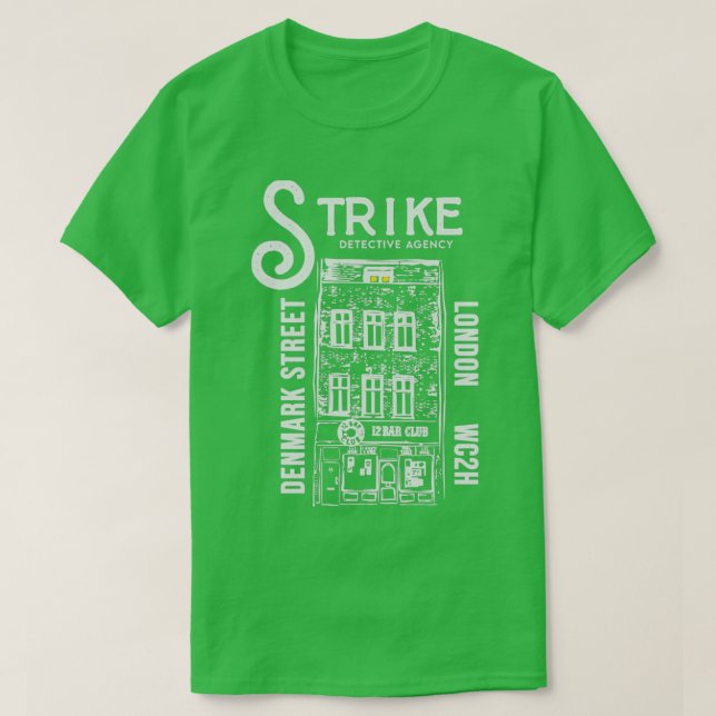 Cormoran Strike T-Shirt (Design Front)