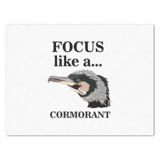 Cormorant Bird Focus Like A Cormorant Birthday