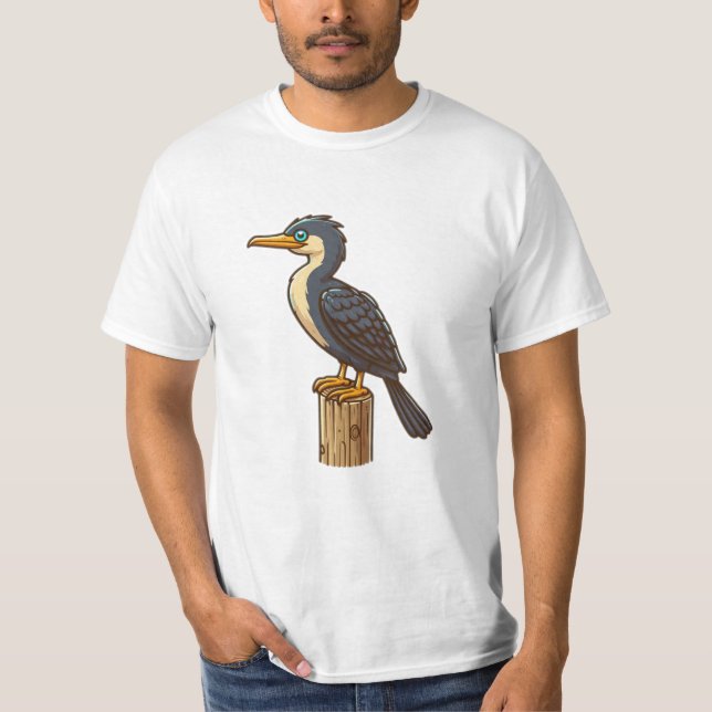 Cormorant bird Value T-Shirt (Front)