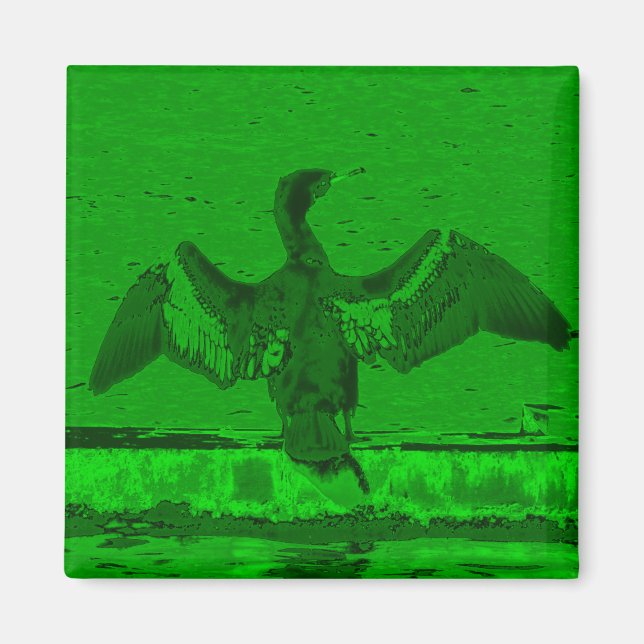 Cormorant Display Magnet (Front)