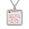Corn Allergy   Alert Necklace