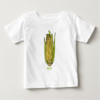 Corn cartoon illustration