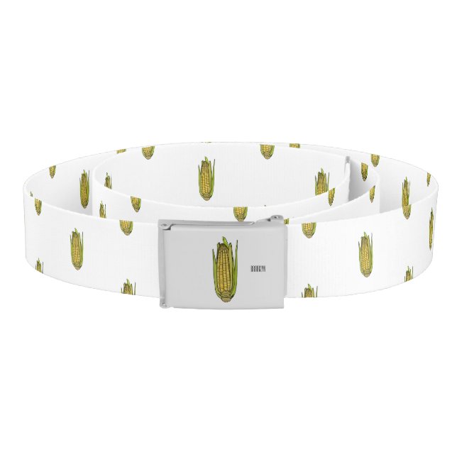 Corn cartoon illustration  belt (Coil)