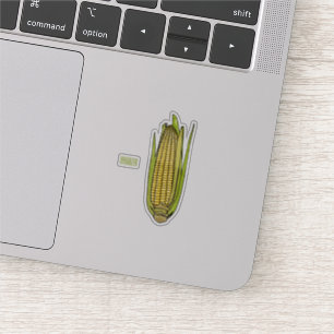 Corn cartoon illustration sticker